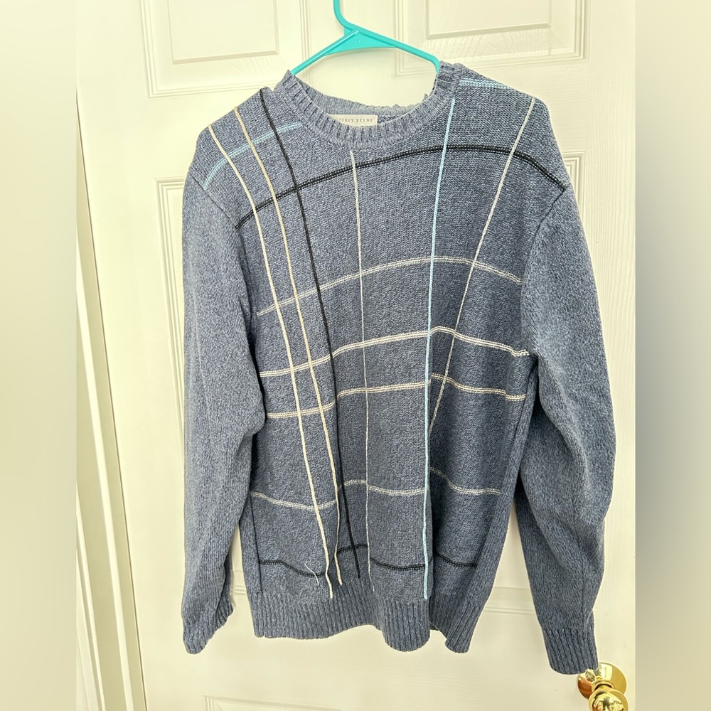 Vintage blue men’s sweater